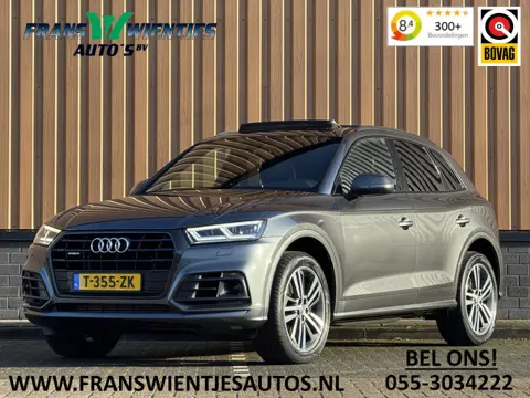 Audi Q5 3.0 TDI quattro Sport S Line Black Edition | 286 PK! | Panoramadak | Adaptieve Cruise Contro