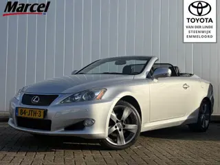 Lexus IS Cabriolet 250C Luxury Cabrio 6Cil Automaat NL Auto Leder PDC Camera Cruise Boekjes Aanwezig