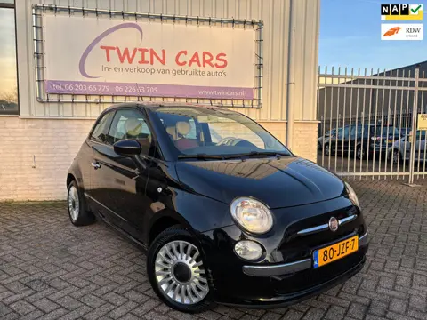 Fiat 500 1.2 Lounge 3drs Automaat Airco Pano