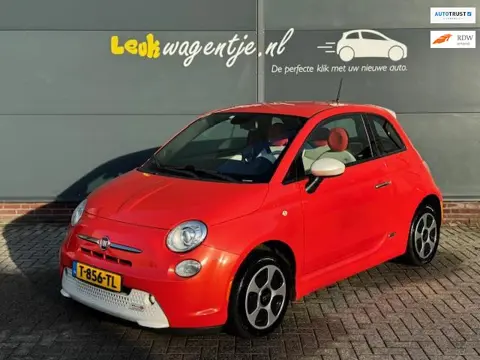 Fiat 500 E 24kwh Automaat *leder *climate *stoelverwarming