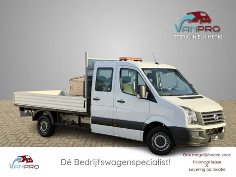 VOLKSWAGEN CRAFTER 35 2.0 TDI L3 Dubbel cabine Euro6 Pick-up / Open laadbak / Airco / Trekhaak 2800KG
