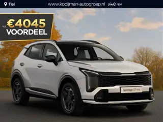 Kia Sportage 1.6 T-GDi Hybrid GT-PlusLine Nu €4.045,- voordeel! Nu tijdelijk extra scherp geprijsd!