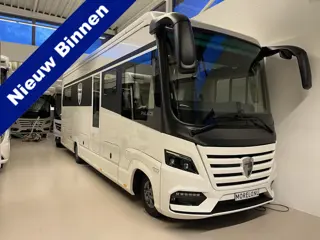 Morelo Palace 90M Retarder 210pk Aut 50k korting Queensbed Levelsysteem Leder Geen hefbed