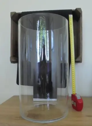 VAAS HELDER CILINDER 40 h X 22 dia NIEUW