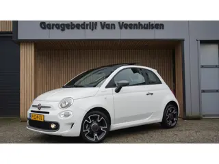Fiat 500 1.0 70pk 3Drs Hybrid Sport Schuif/kantel Panoramadak Sportstoelen 16inch LM Virtual *NL aut