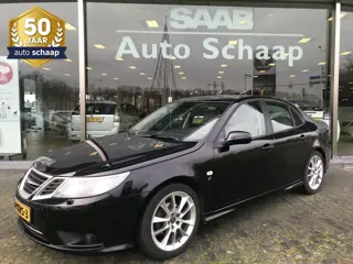 Saab 9-3 Sedan 1.8t Vector | Rijklaar incl garantie | Premium leder Hirsch 195 Navigatie Trekhaak