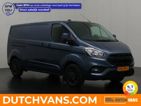 Ford Transit Custom 130PK Lang Automaat Limited Sport | Navigatie | Camera | Trekhaak | 3-Zits