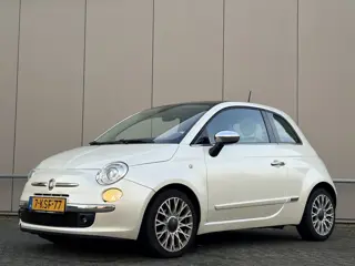 Fiat 500 0.9 TwinAir Lounge - leder - pano - airco - nap!