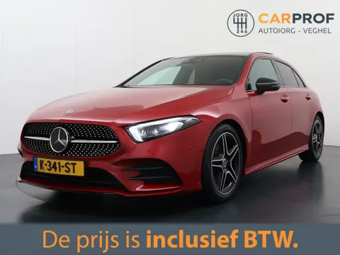 Mercedes-Benz A-klasse 180 Business Solution AMG Panoramadak | Memory | Camera | Stoelverwarming |