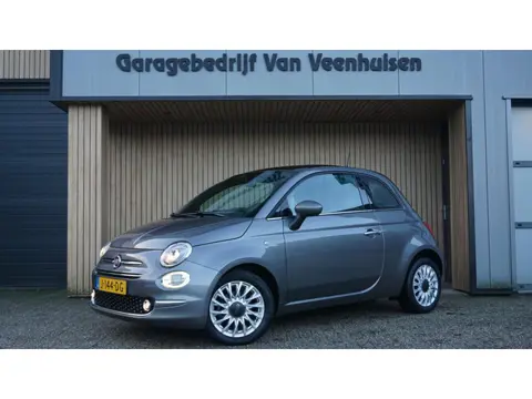 Fiat 500 1.0 70pk Hybrid Star Pano.Dak Virtual Cruise Control Sportstoelen H-Leder 33348km *NL auto*