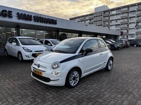 Fiat 500C 0.9 TwinAir Turbo Lounge Automaat Panodak Cruise Leer. Nap ned. auto