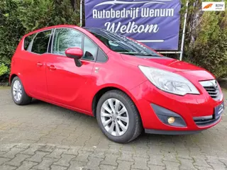 Opel Meriva 1.4 TurbEdition 140 PK , Panoramadak, Leder, afn.trekhaak, LM velgen, enz.