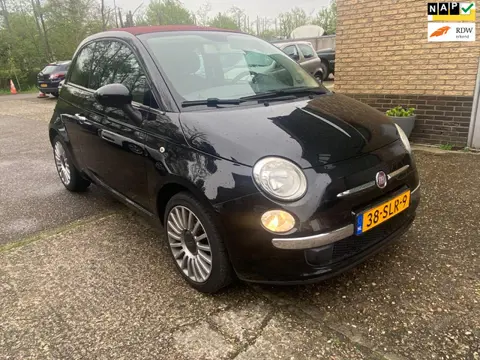 Fiat 500 C 1.2 Cabrio met airco, apk 02-2027, NAP