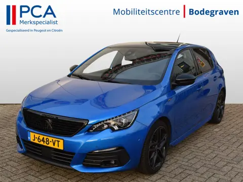 Peugeot 308 1.2 130PK GT | Black Pack | NL-Auto | Automaat | Panoramadak | Leder