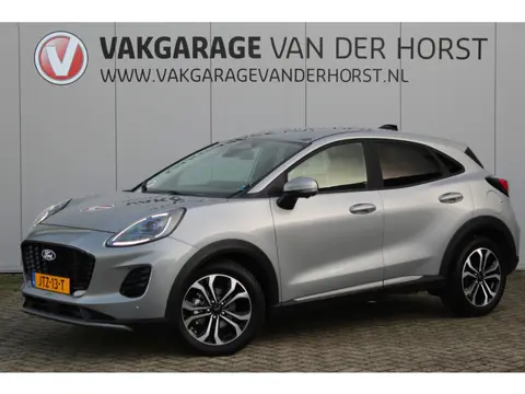 Ford Puma 1.0-125pk EcoBoost Mild-Hybrid Titanium. Fabrieksgarantie t/m 23-03-2029 ! Werkelijk in ni