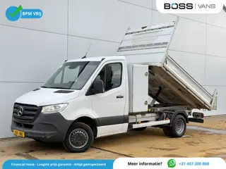 Mercedes-Benz Sprinter 514 2.2 CDI Automaat Kipper Dubbellucht 3.5t Trekhaak Benne Tipper Climate Co