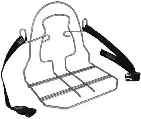 Steco Monkey Mee Bagagedrager Verbreder met Bevestiging Zilver