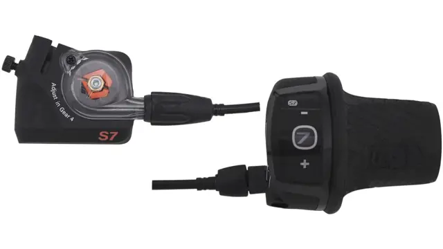 Sturmey Archer twist shifter voor Sram naafversnelling rechts 7S