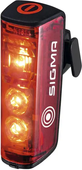 Sigma Blaze Achterlicht Led Usb oplaadbaar Zwart