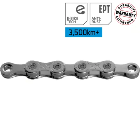 KMC e1 Fietsketting 1/2" 3/32" 110 schakels 1V EPT anti roest
