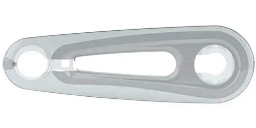 AXA kettingkast multi open 28 inch transparant