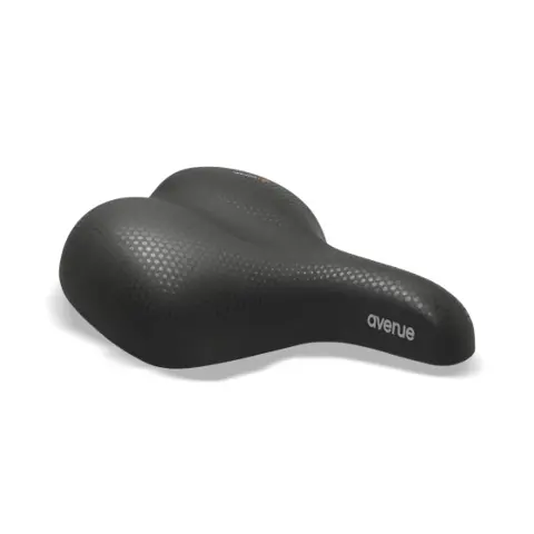 Selle Royal Avenue Relaxed Fietszadel 267 x 218 mm 90° Zwart