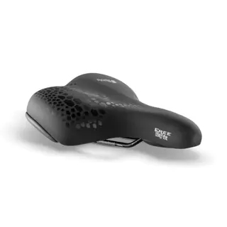 Selle Royal Freeway Fit Relaxed Fietszadel 257 x 210&nbsp;mm&nbsp;90° Zwart
