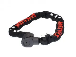 Simson Mighty Kettingslot Art 3 100 cm x 10 mm Zwart/rood