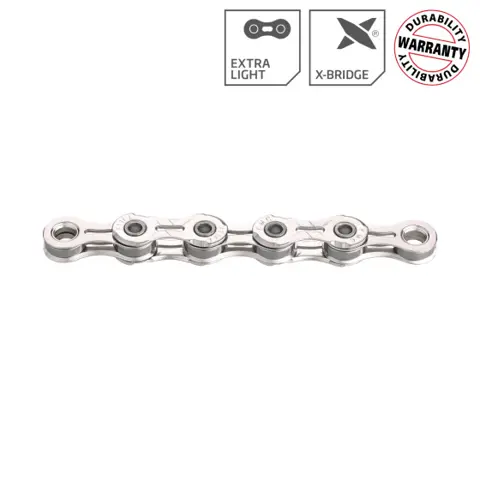 KMC X11EL Fietsketting 1/2" 11/128" 118 schakels 11V&nbsp;Zilver