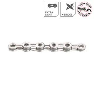 KMC X11EL Fietsketting 1/2" 11/128" 118 schakels 11V&nbsp;Zilver