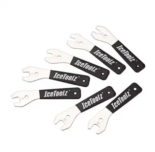 IceToolz conussleutelset 13 14 15 16 17 18 19 mm 20 cm zilver/zwart