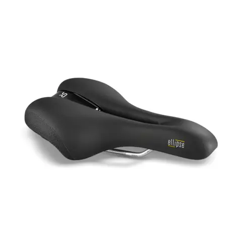 Selle Royal Ellipse Moderate Fietszadel 276 x 180 mm 60° Zwart