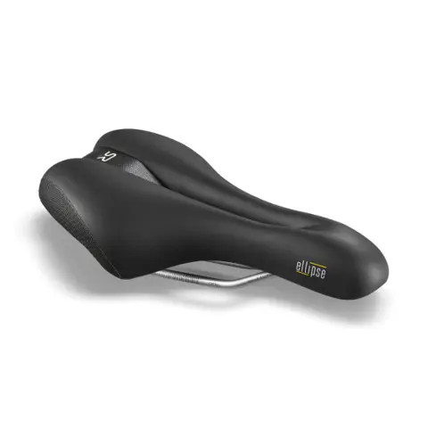 Selle Royal Ellipse Athletic Fietszadel 266 x 163 mm 45° Zwart