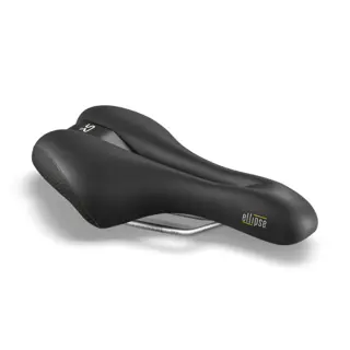 Selle Royal Ellipse Athletic Fietszadel 266 x 163 mm 45° Zwart