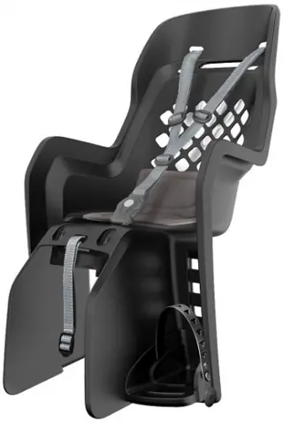 Polisport fietszitje achter Joy CFS dragerbevestiging donkergrijs