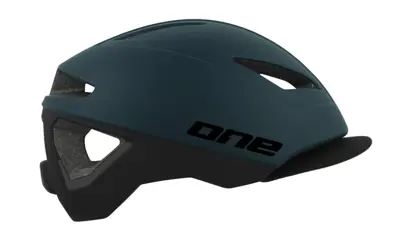 One Crossride Fietshelm Verstelbaar Petrolblauw Maat 57 61 cm (M/L)