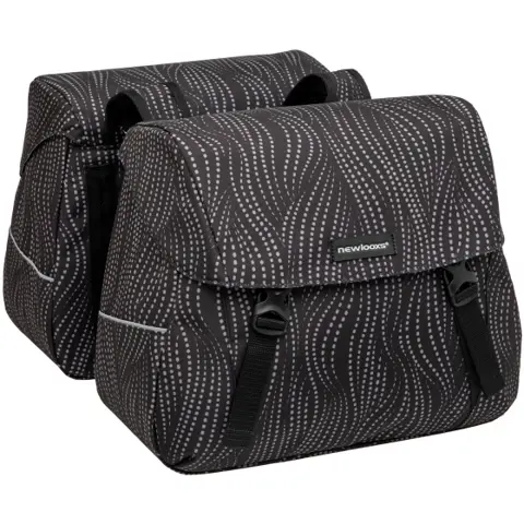 New Looxs Joli Alma dubbele tas 37 liter waterafstotend zwart