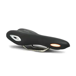 Selle Royal Lookin Athletic Fietszadel 279 x 160&nbsp;mm 45° Zwart