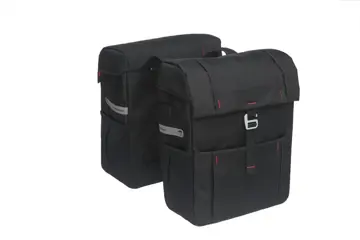 New Looxs Vigo Dubbele Fietstas 37 liter Zwart 515.330