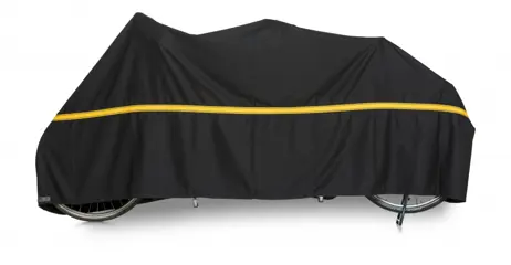 VK fietsbeschermhoes Tandem de Luxe 120 x 300 cm zwart