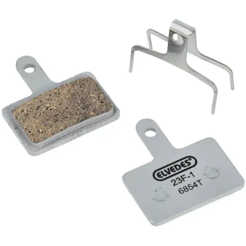 Elvedes Schijfremblokset 6854T (10 paar) Grijs