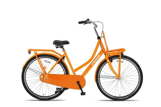 Crown Holland 28 Inch 53 cm Dames Terugtraprem Oranje