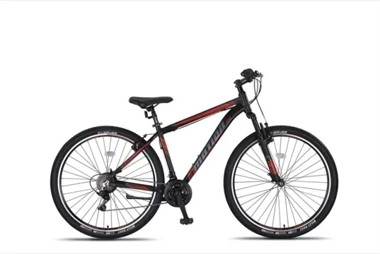Umit 4 Motion MTB 27.5 Inch 47 cm Unisex 21V V Brakes Zwart/Rood