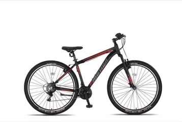 Umit 4 Motion MTB 27.5 Inch 47 cm Unisex 21V V Brakes Zwart/Rood