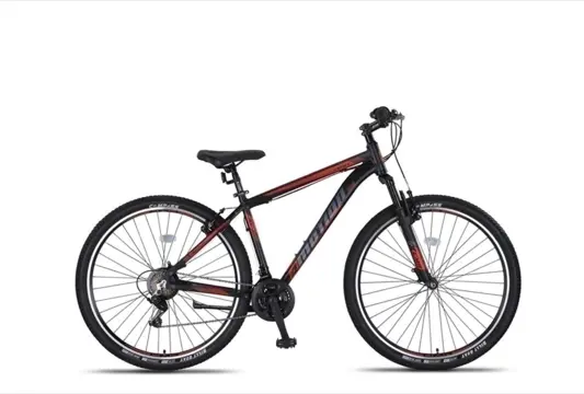 Umit 4 Motion MTB 29 Inch 46 cm Unisex 21V V Brakes Zwart/Rood