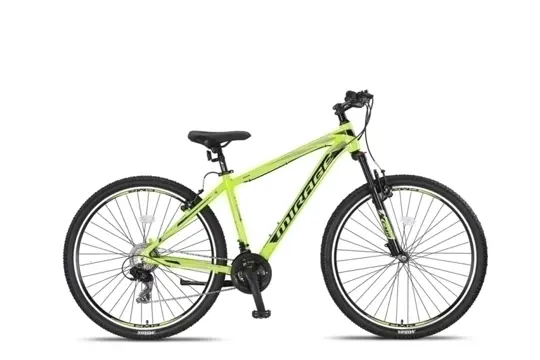 Umit Mirage Cropped MTB 29 Inch 50 cm Unisex 21V V Brakes Lime/Zwart