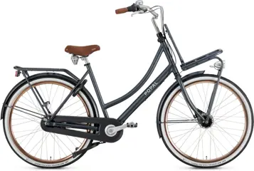Popal Daily Dutch Prestige 28 Inch 59 cm Dames 7V Rollerbrake Petrolblauw