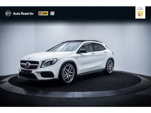 Mercedes-Benz GLA AMG 45 4MATIC Premium Plus PANO | HARMANKARDON | MEMORY | ACC | STOELVERW. | DAB |