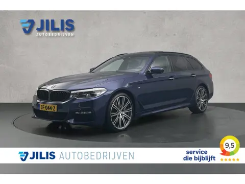 BMW 5 Serie Touring 540i X-drive M-sport | Org. NL | Panoramadak | Head-up | Lederen bekleding | Sto