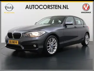 BMW 1-serie 118i T AUT-8 Sport Navi Trekhaak Pdc Sportstoelen ECC Corporate Edition Lmv 17" Regen-Li